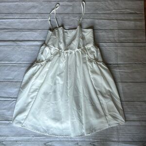 SHEIN white mini dress